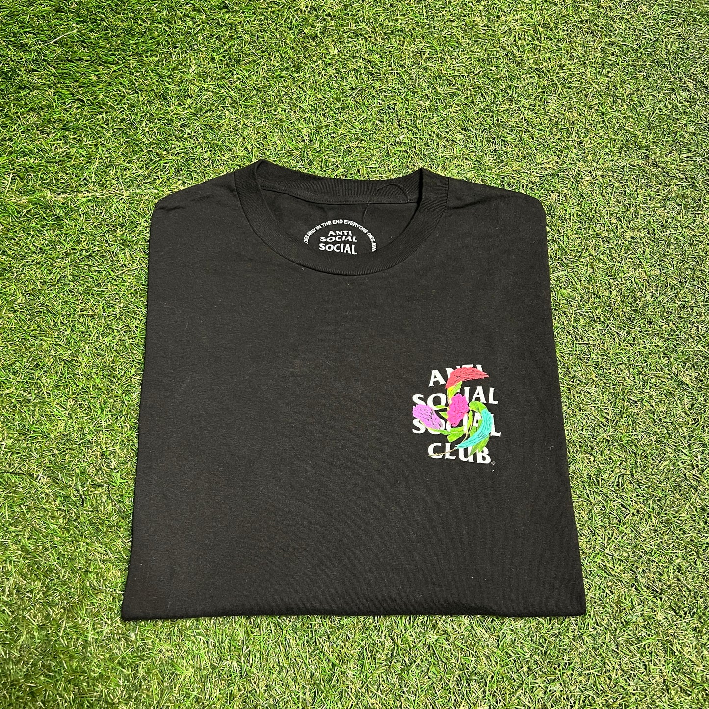 ASSC Four Roses Black Tee Size XL USED x11306