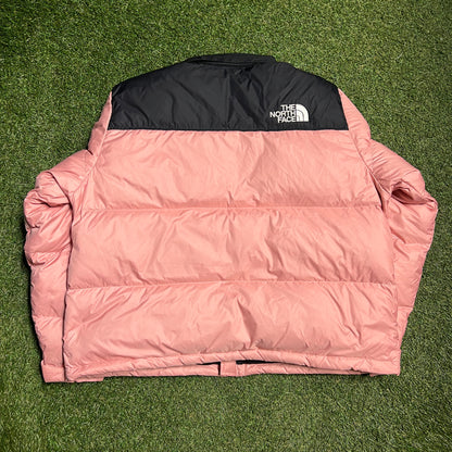 The North Face 700 Pink Puffer Jacket Size Medium USED v15708