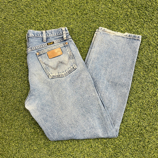Wrangler Blue Jeans Size 31x30 USED v14763