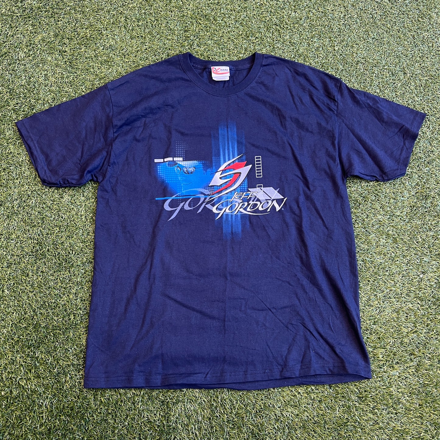2006 Jeff Gordon Simple Racing Navy Tee Size XL USED v15759