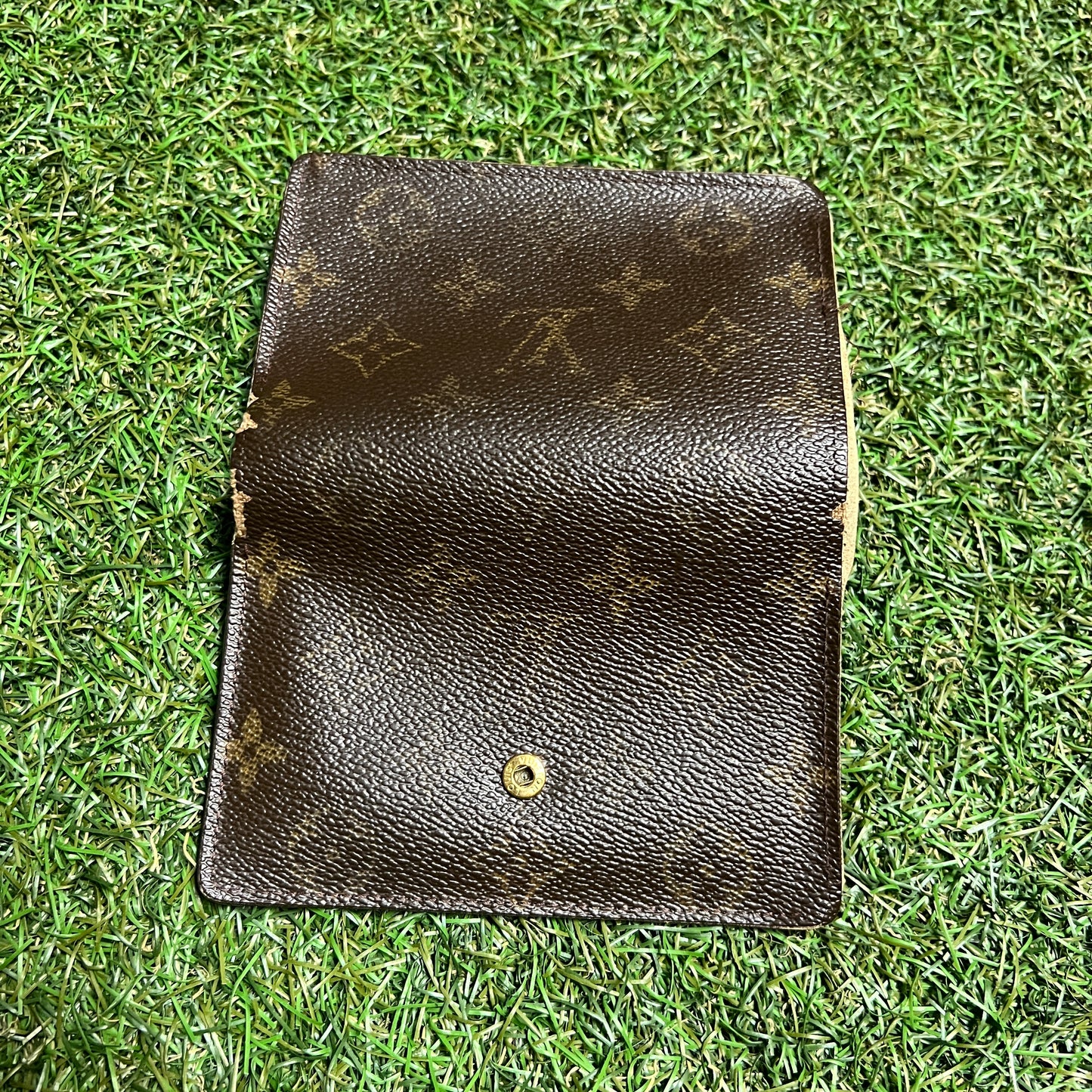 Louis vuitton coin purse wallet USED v13961