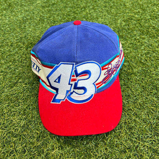 1990s Nascar Richard Petty 43 AOP Hat One Size USED v15763