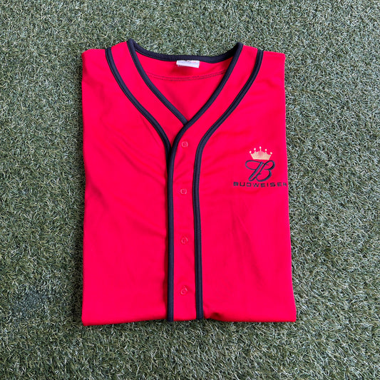 Y2K Dale Earnhardt Jr Budweiser Jersey Size Large USED v15756