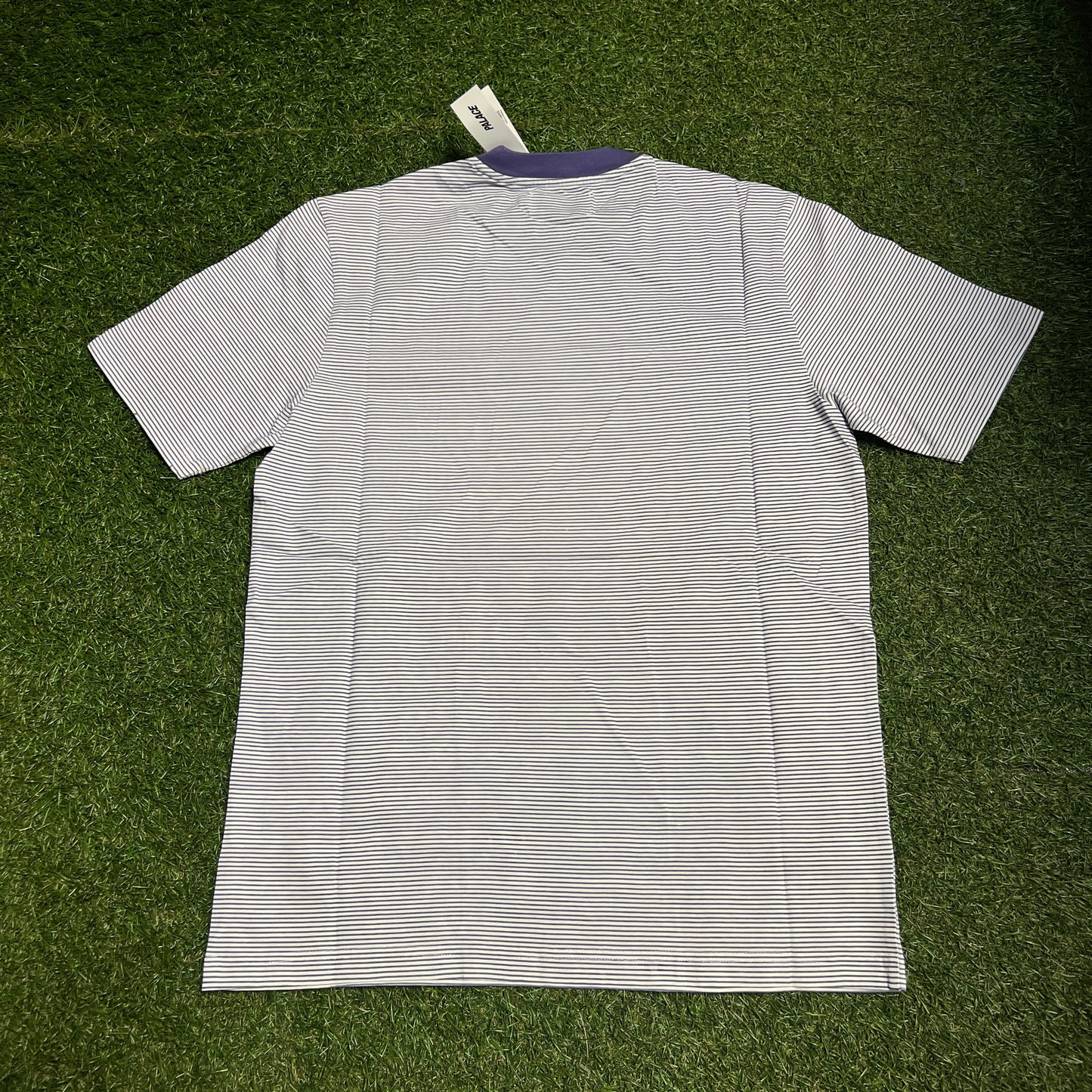 Palace 3D Stripped Purple Tee Size Medium NEW x11325