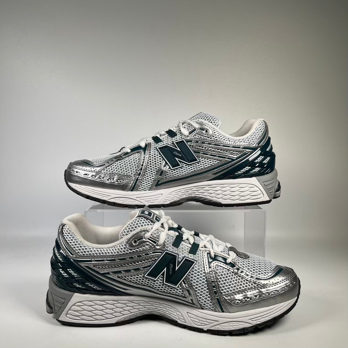 New Balance 1906R Silver Metallic Deep Ocean (2025) Size 12 USED s23825