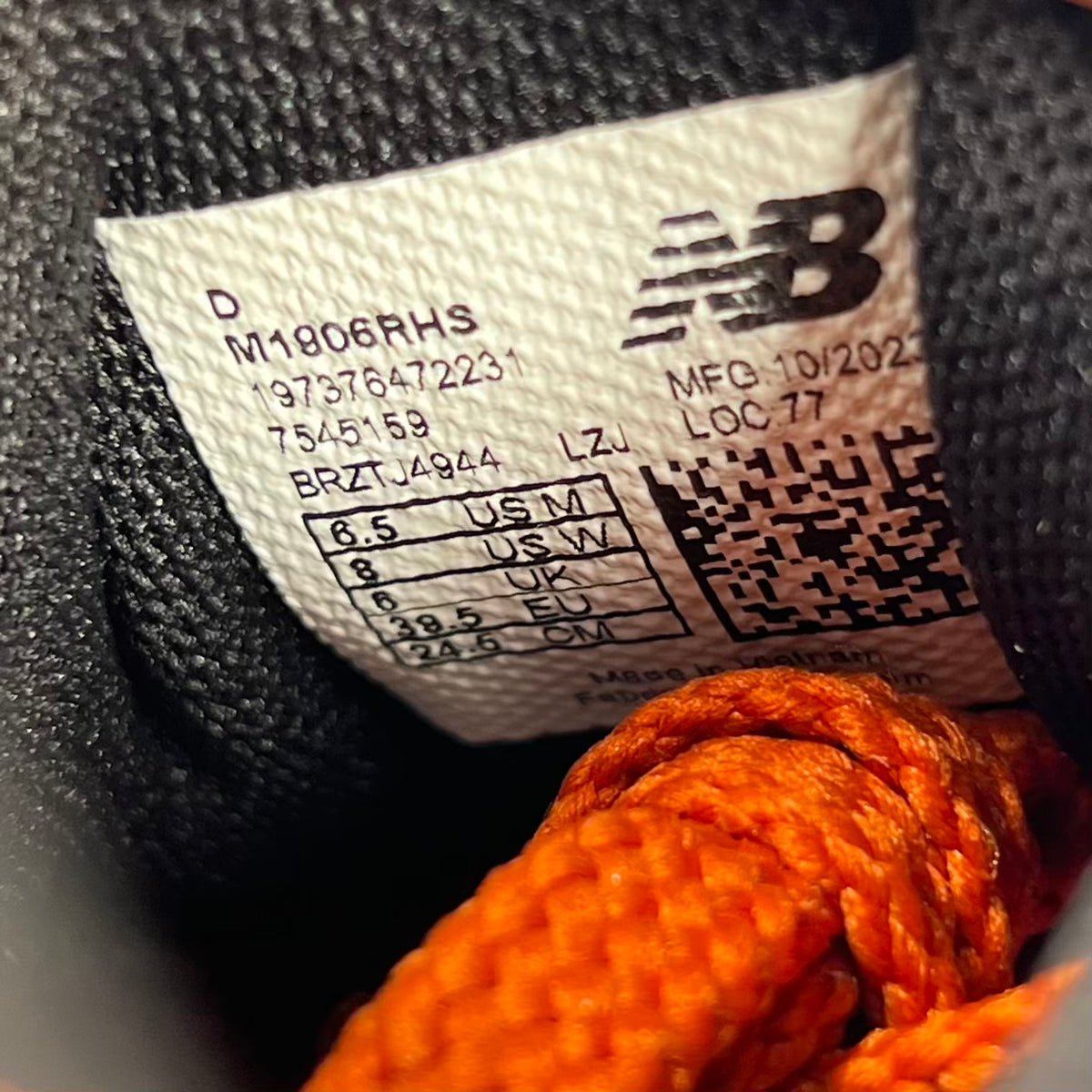 New Balance 1906R Salehe Bembury Heat Be Hot Magma (2024) Size 6.5 NEW s23878
