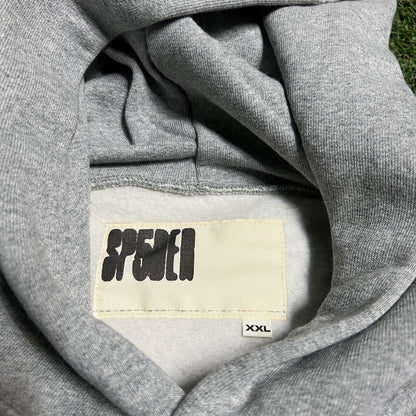 Sp5der Beluga Dark Grey Hoodie Size XXL NEW x12300