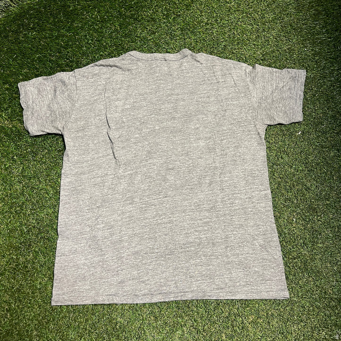 1980s Russell "49ers Football" Grey Tee Size Large v15721