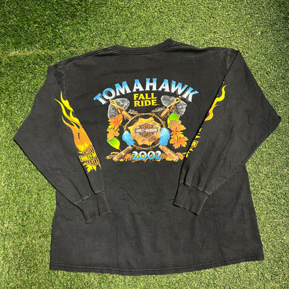 2002 Harley Davidson "Fall Ride" Size XL Used v15720