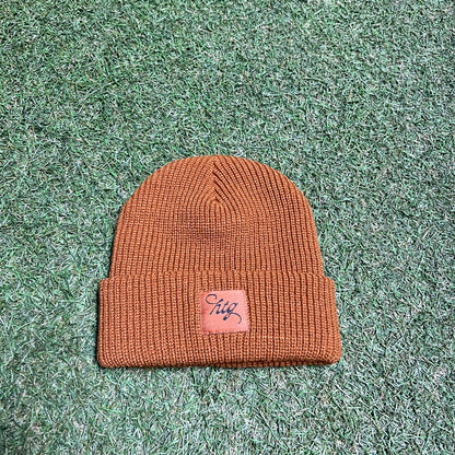 Honor The Gift Brown Knit Beanie One Size NEW v14778