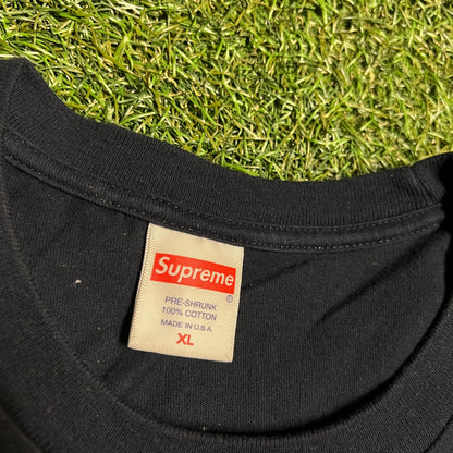 Supreme Who The Fuck Is Navy Tee Size XL USED x12288