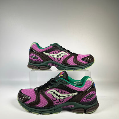 Saucony ProGrid Triumph 4 Jae Tips Flowers Grow Uptown Perilla (2025) Size 9.5 USED s23832