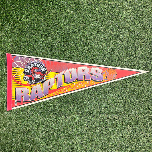 1994 Raptors Slam Dunk Pennant USED v15769