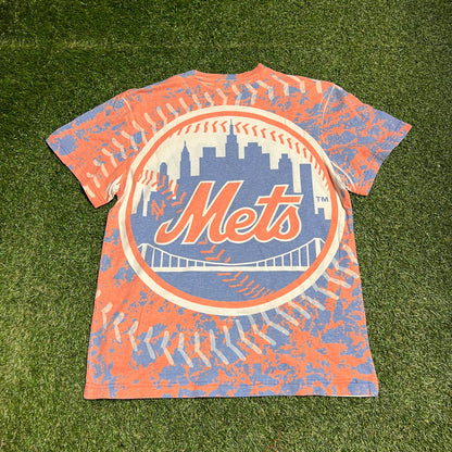 Mitchell & Ness Mets Tie-Dye AOP Mordern Size Medium USED v13985