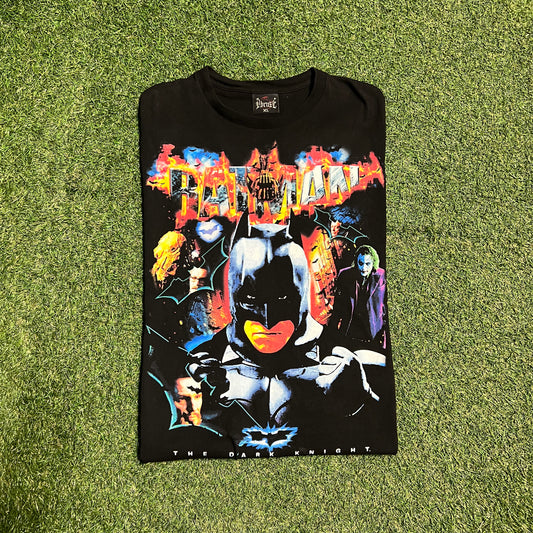 Dbruze Batman Rap Style Black Tee Size XL USED v15795