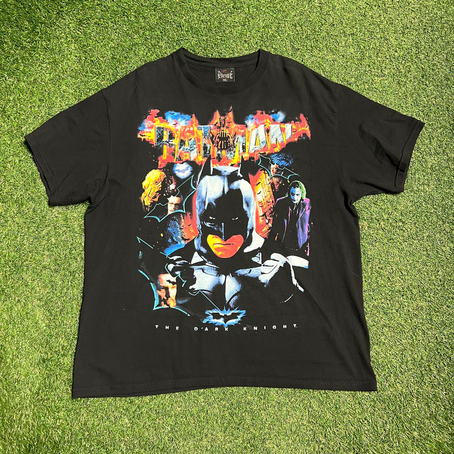 Dbruze Batman Rap Style Black Tee Size XL USED v15795
