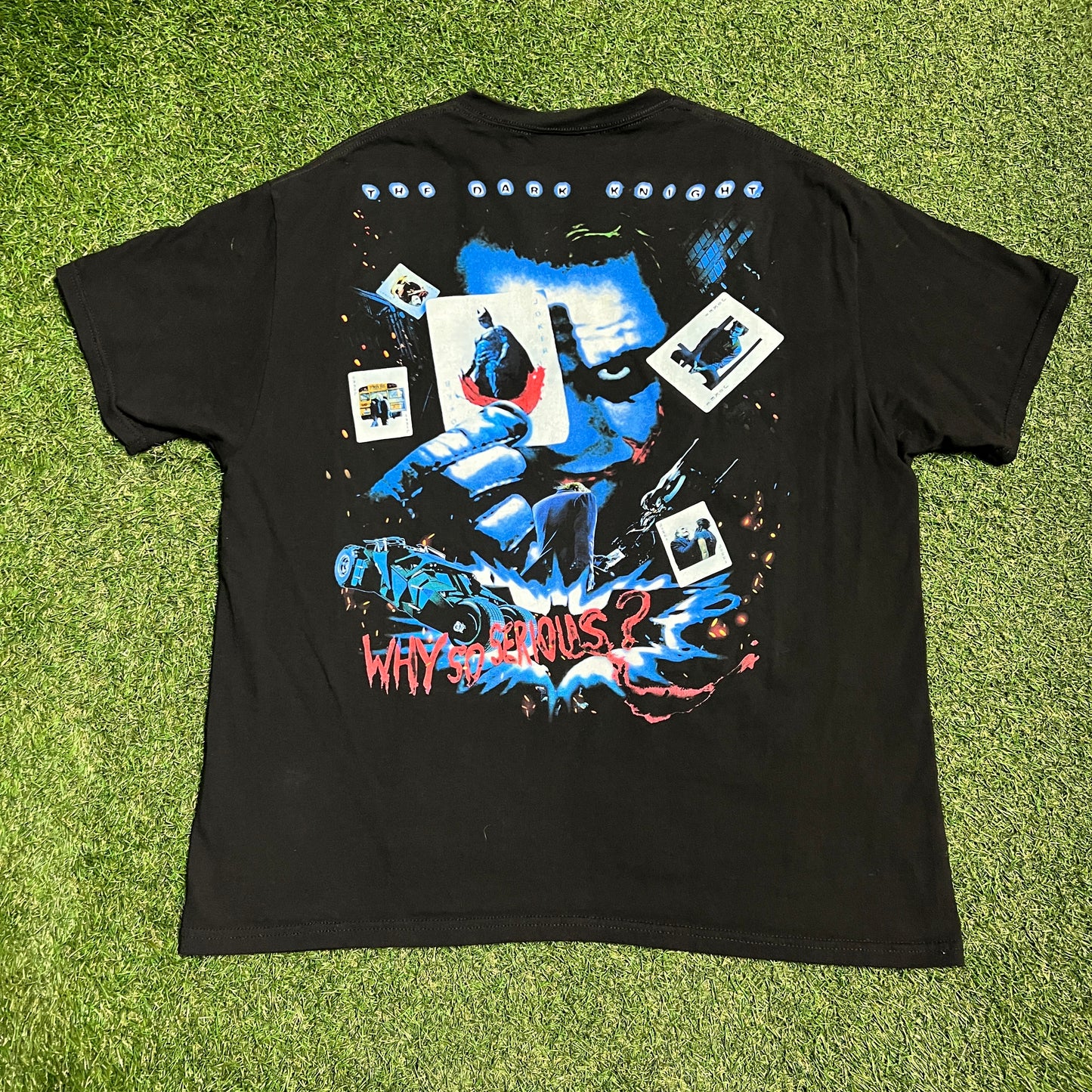 Dbruze Batman Rap Style Black Tee Size XL USED v15795