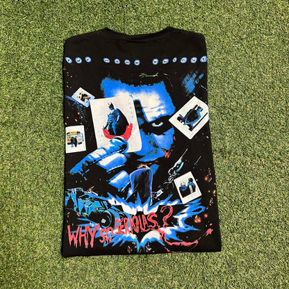 Dbruze Batman Rap Style Black Tee Size XL USED v15795