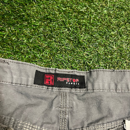 Ripstop Cargo Pants Grey Size 40 USED V15816