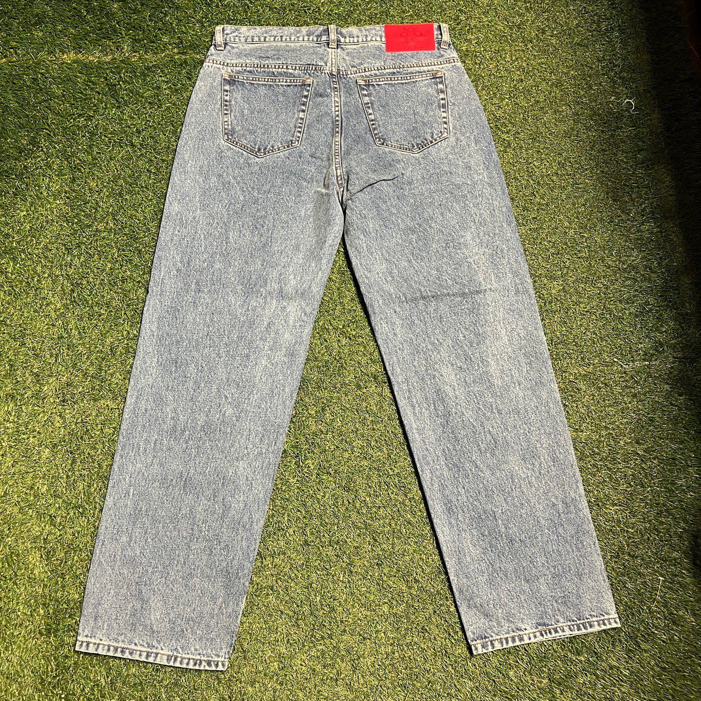 Sp5der Light Wash V3 Indigo Denim Size 36 NEW x12349