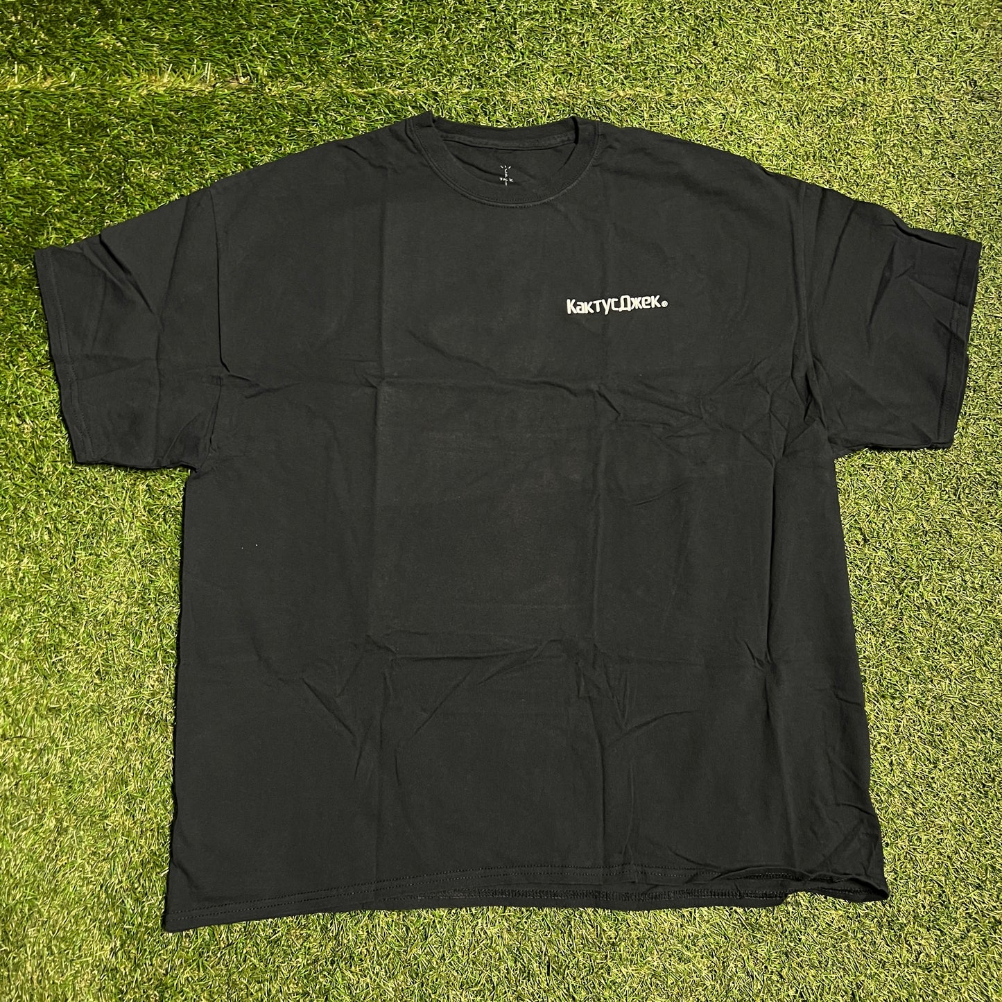 Travis Scott Sicko Event 2 Black Tee Size XL NEW x11483