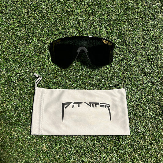 Pit Viper Black Sunglasses USED v15002