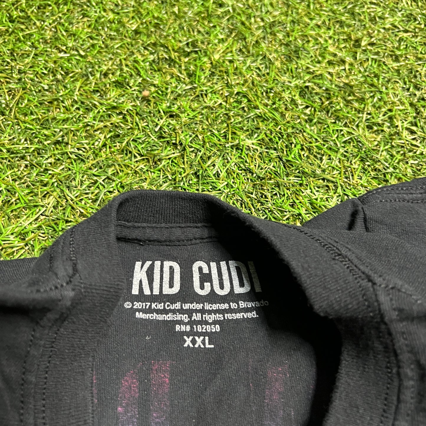 Kid Cudi Passion Pain Demon Slayin Black Tee Size XXL USED x11538