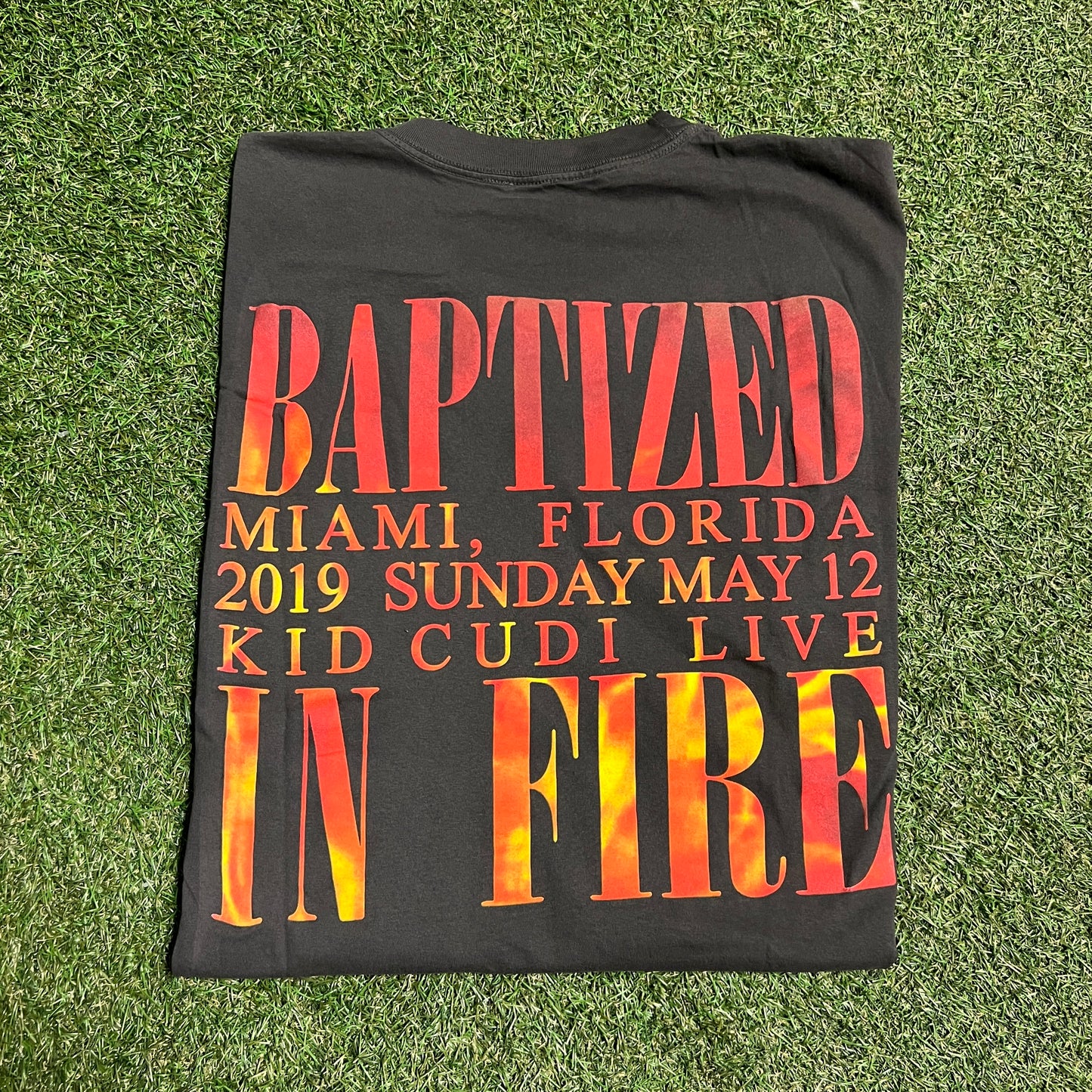 Kid Cudi Saves CPFM Baptized Black Tee Size XL NEW x11535