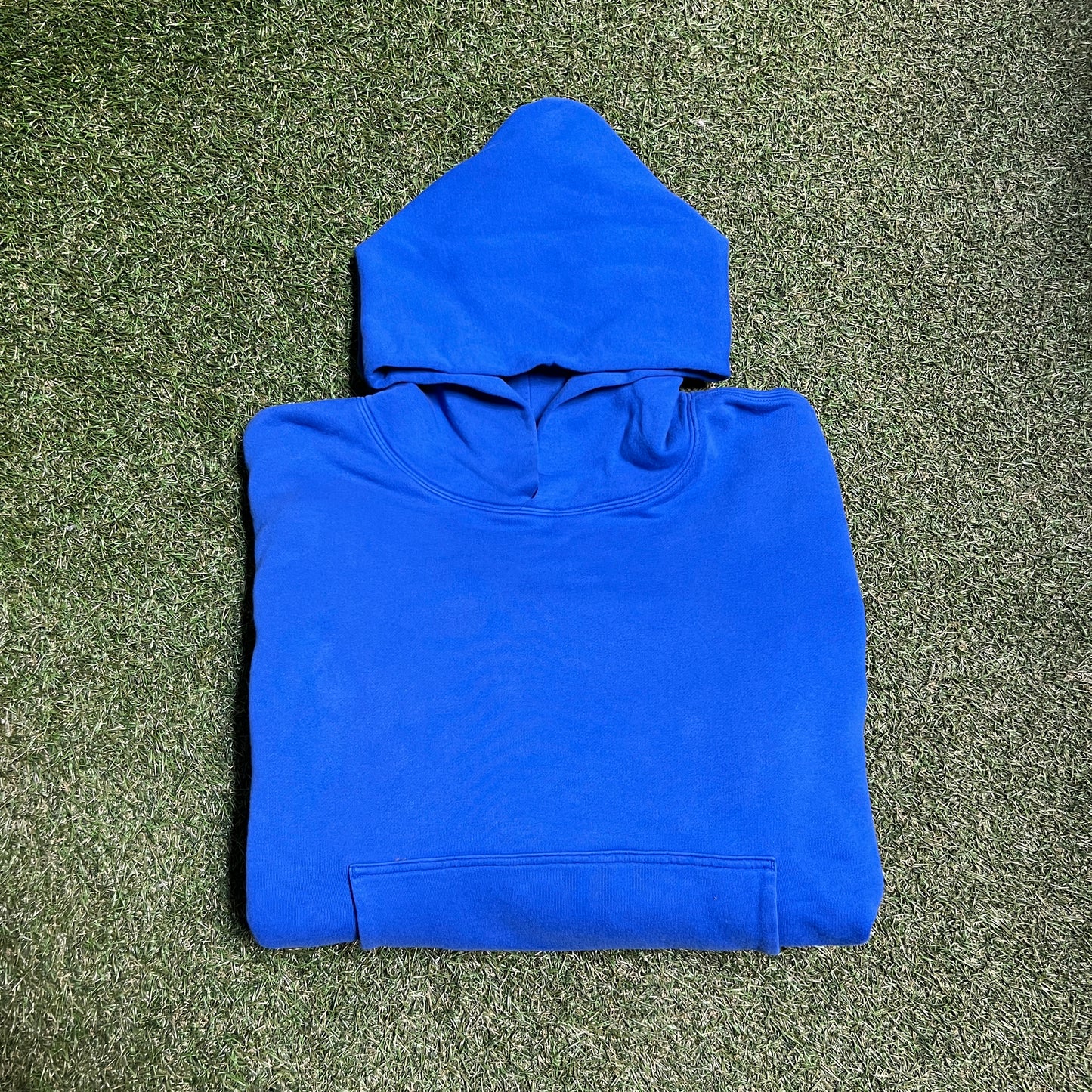 Yeezy Gap Blue Hoodie Size XXL USED x11542