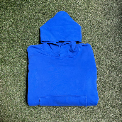 Yeezy Gap Blue Hoodie Size XXL USED x11542