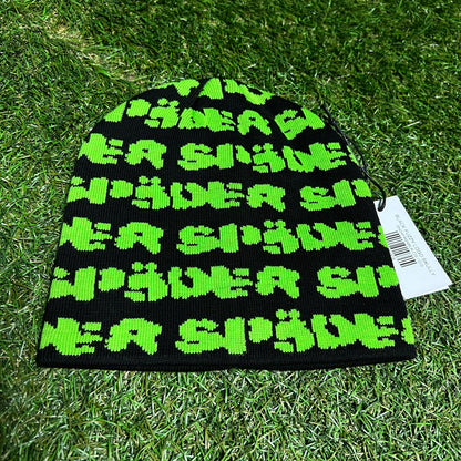 Sp5der Fuzzy Logo Black Skully NEW x12370