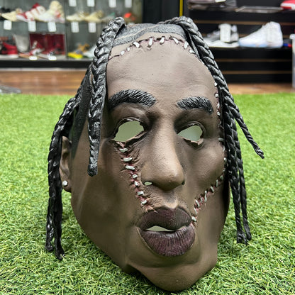 Travis Scott Texas Chainsaw Massacre Mask Brown One Size USED x12411