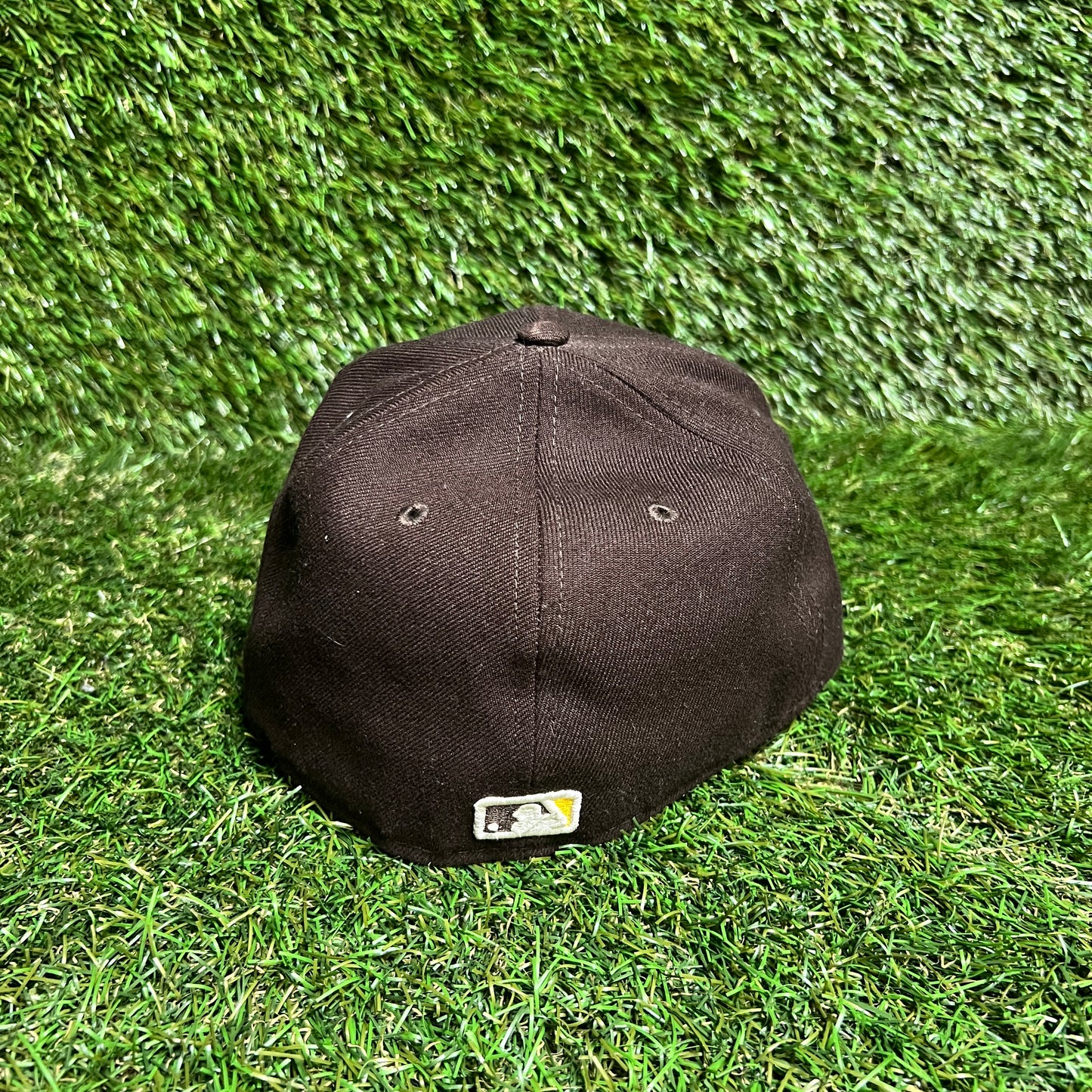 New Era San Deigo Padres Brown Hat Size 7 1/8 USED v15829