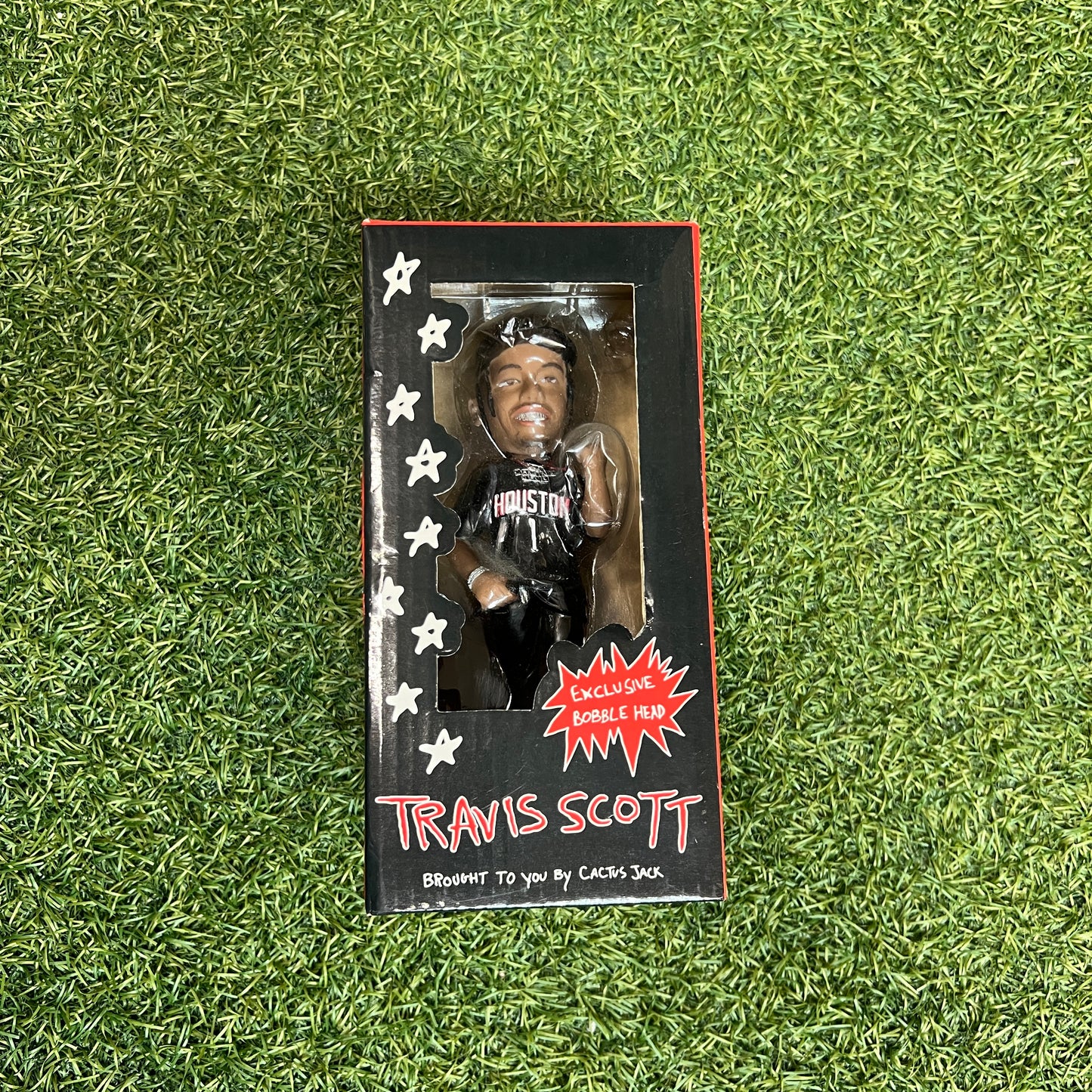 Travis Scott Cactus Jack Houston Rockets Bobble Head NEW x11526