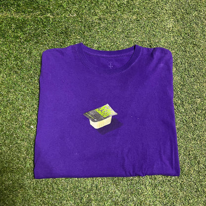 Mcdonalds Cactus Jack Cactus Sauce Purple Tee Size XL USED x13282