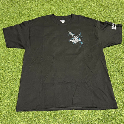 Travis Scott Virgil Abloh Merchandise Birds In The Trap Black Tee Size XXL Used x11508