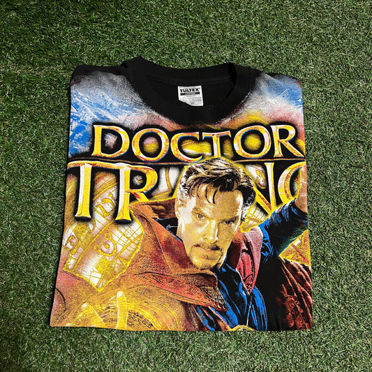 Mordern Doctor Strange AOP Mutli Colored Tee Size XL USED x13281