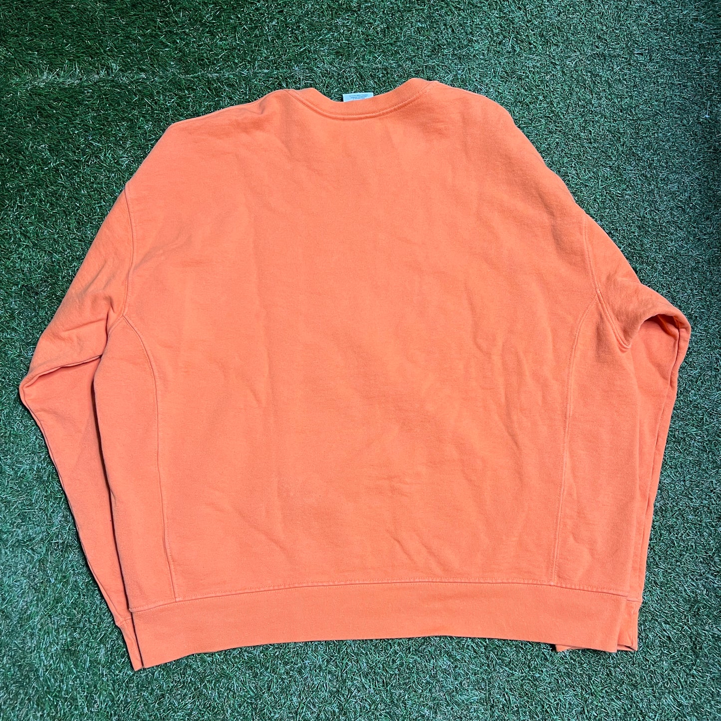 Kith Russell Athletic Crewneck Orange Size XL USED x11457