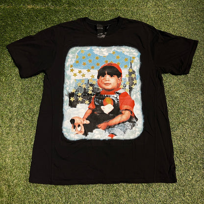 Yams Day VLone 2020 Black Tee Size Large USED x1843