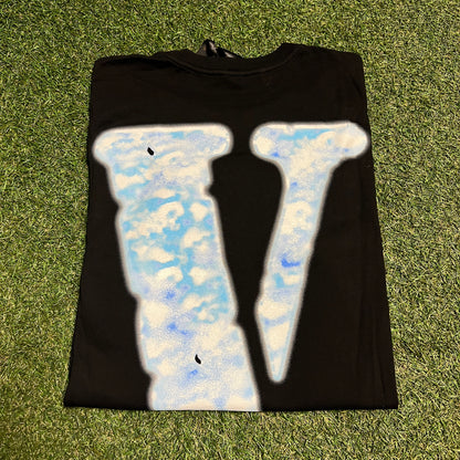 Yams Day VLone 2020 Black Tee Size Large USED x1843