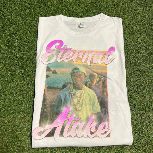 Lil Uzi Eternal Awake Glider White Tee Size Large USED x2630