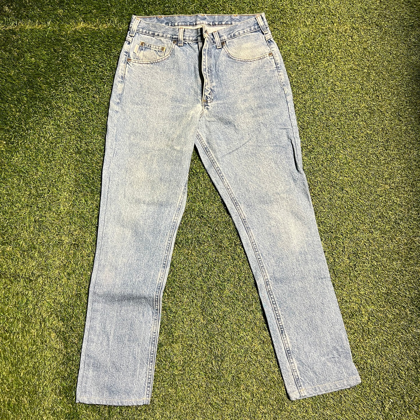 Carhartt Blue Jeans Size 33x32 USED v14056