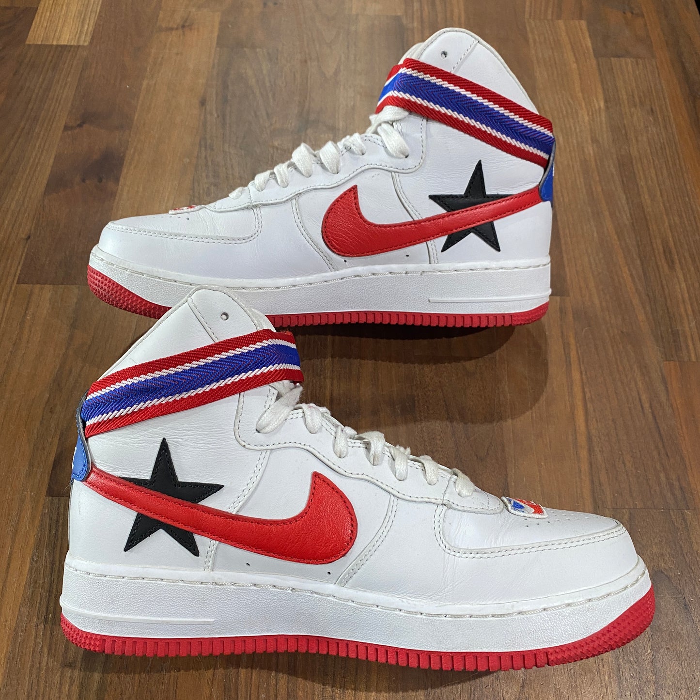 Nike AF1 High Riccardo Tisci White Size 8 USED REP BOX s14199