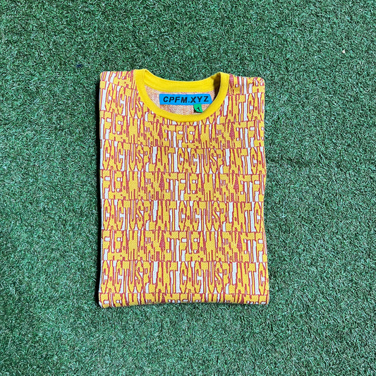 CPFM Anxiety Jacquard Knit Orange Longsleeve Size 1 (medium) USED x13330