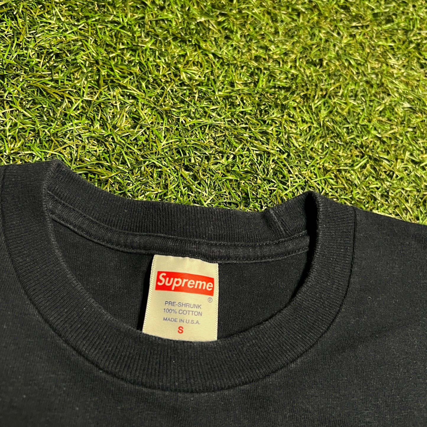 Supreme FW20 Chrome Tee black Size Small USED x11575