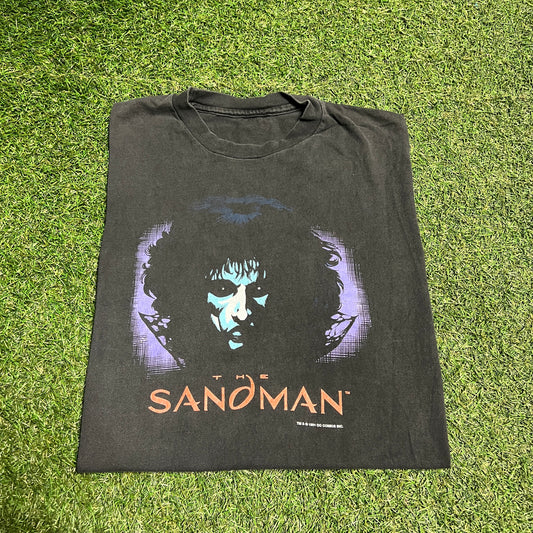 1991 DC Sandman tee black Size Large USED v14061