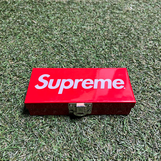 Supreme Small Metal Storage Box USED x12359