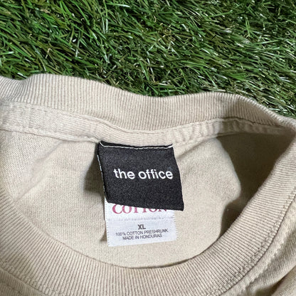 The office Dwite Tan Tee Size XL USED v3317