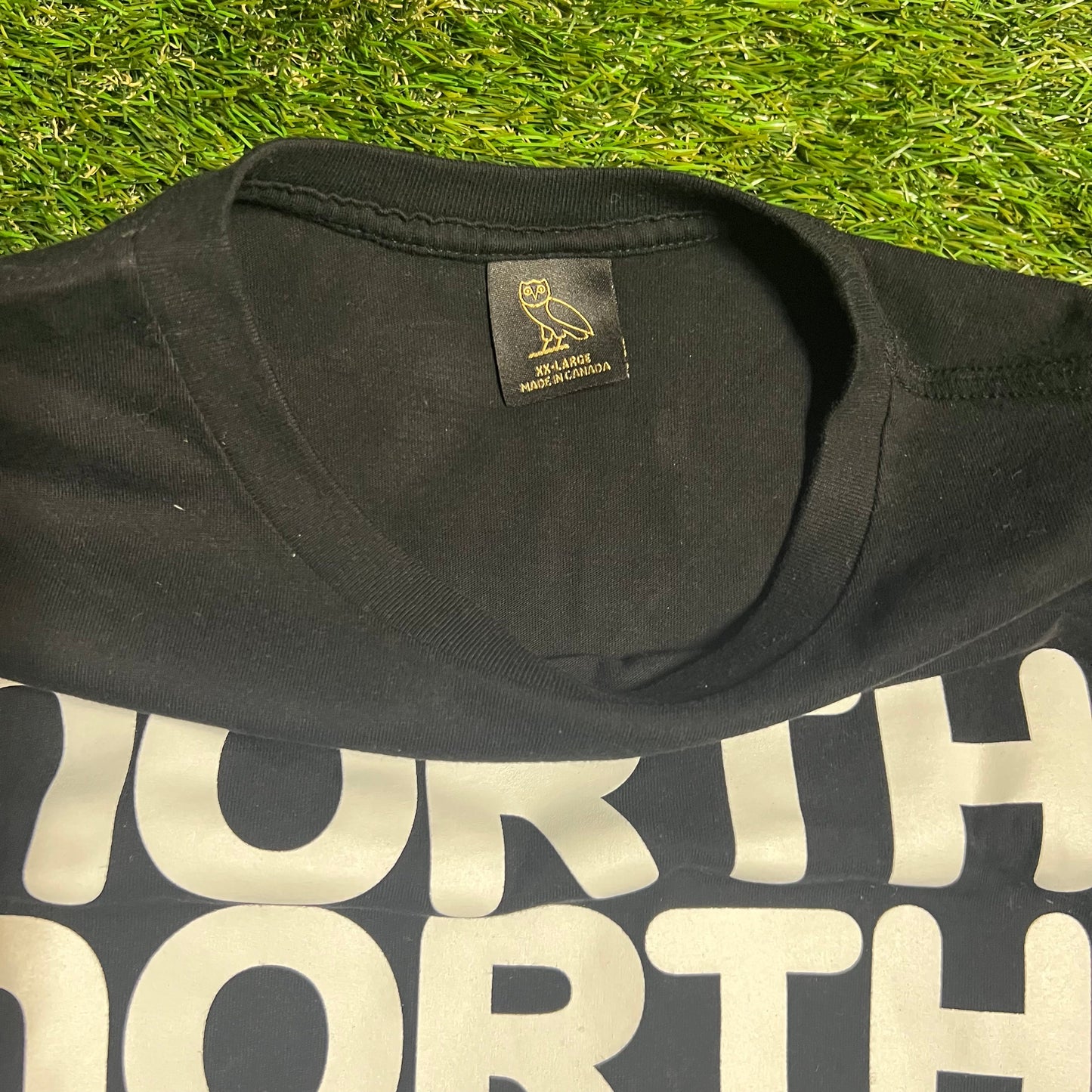 North October Very Own Black Tee Size XXL USED v1906