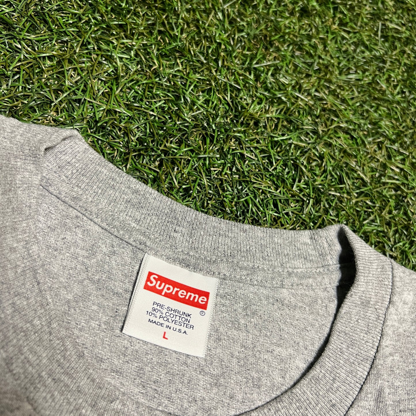 Supreme Riders Grey Tee Size Large USED x11228